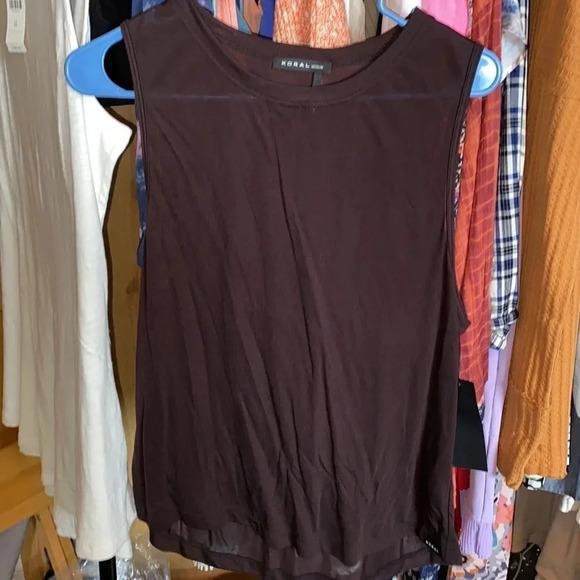 SOLD OUT NWT KORAL TENCEL-JERSEY TANK M - Picture 3 of 8